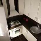 кухонный дизайн для маленькой кухни в хрущевке фото