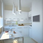 дизайн кухни в светлых тонах фото в хрущевке