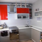 кухня совмещенная с комнатой в хрущевке дизайн фото