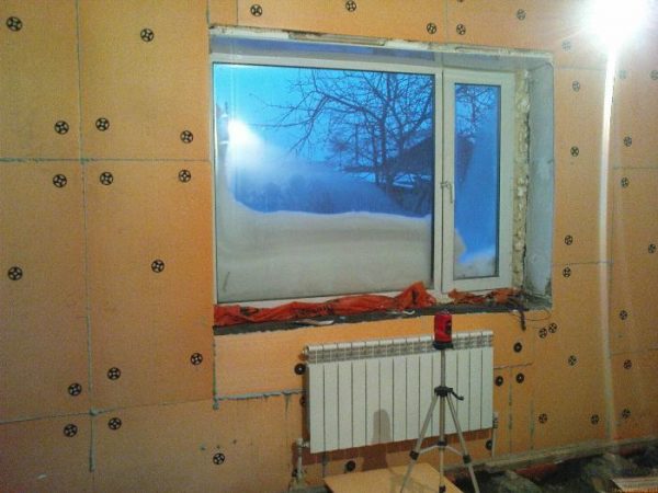 Утепление стен внутри квартиры