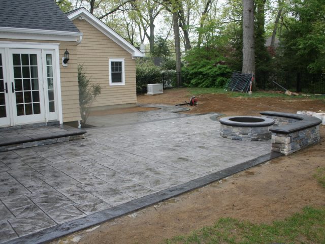Как залить бетонный дворик (патио)